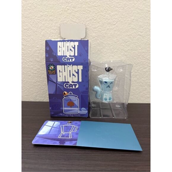 Kaleidos Creative Ghost Cat Blind Box Figure - Perk Up - Picture 1 of 4